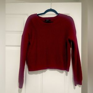 Forever 21 burgundy sweater
